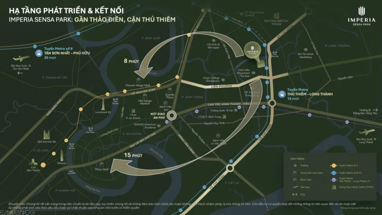 Imperia Sensa Park Gần Tuyến Metro Nào? Đo Thực Tế Tới Từng Ga
