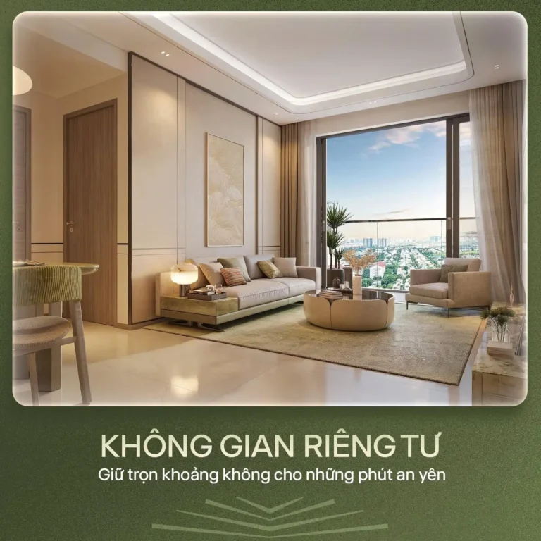 Nội thất căn hộ mẫu Imperia Sensa Park bàn giao hoàn thiện